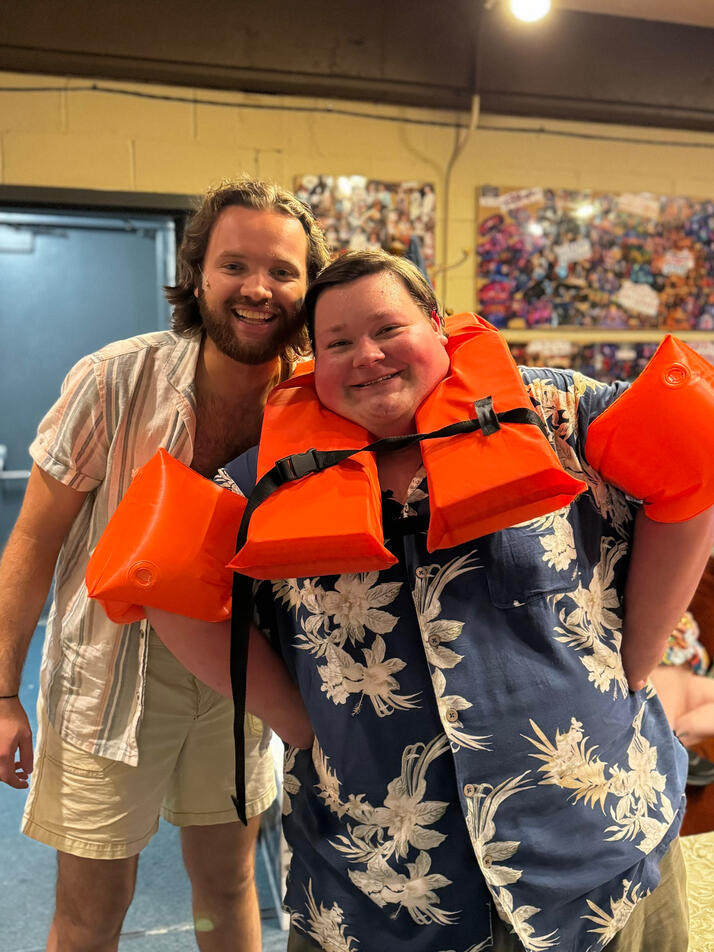 Backstage at Escape to Margaritaville